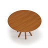 Mesa para Sala de Jantar Redonda 130x130cm Vegas  - 4