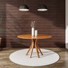 Mesa para Sala de Jantar Redonda 130x130cm Vegas  - 2