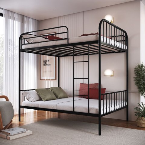 Beliche Queen/queen em Ferro - Margarida:preto