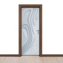 Ver imagem 3 de Adesivo de Porta - Abstrato 3d 1 - 93x213