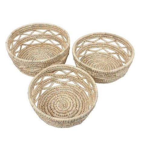 Cesto de Fruta de fibra Natural G