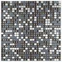 Ver imagem 1 de Pastilha Autocolante de Metal de 30cm X 30cm Rende  Glass Mosaic