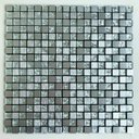 Ver imagem 1 de Pastilha Autocolante de Metal de 30cm x 30cm Rende  Glass Mosaic