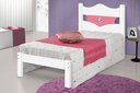 Ver imagem 4 de Cama Solt. Julia Bco/azul/rosa/lilás C/ Colchão - Carmolar