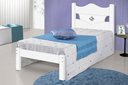 Ver imagem 1 de Cama Solt. Julia Bco/azul/rosa/lilás C/ Colchão - Carmolar