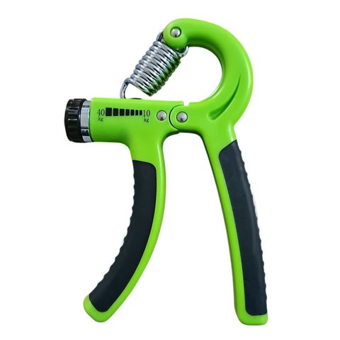 Hand Grip Fortalecedor de Mãos e Punhos Treino Fisioterapia Verde