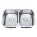 Ver imagem 2 de Cuba de Cozinha Aço Inox 1mm Escovado C202p 74x47x20,3 cm
