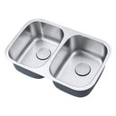 Ver imagem 1 de Cuba de Cozinha Aço Inox 1mm Escovado C202p 74x47x20,3 cm