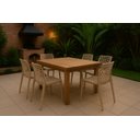 Ver imagem 7 de Kit 4 Cadeiras Gruvyer Design Moderno em Polipropileno - Para Sala de Jantar, Área Gourmet, Varanda