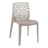 Kit 4 Cadeiras Gruvyer Design Moderno em Polipropileno - Para Sala de Jantar, Área Gourmet, Varanda  - 2