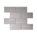 Ver imagem 1 de Pastilha de Metal Autocolante de 29cm x 29cm Rende Glass Mosaic