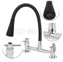 Ver imagem 2 de Torneira Misturador Gourmet Preto Flexível Cone Cozinha Mesa