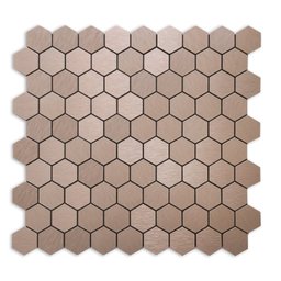 Kit Pastilha Autocolante de Metal com 11 Placas de 30cm X 30cm Rende 1m² Glass Mosaic - 1