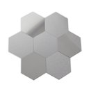 Ver imagem 1 de Pastilha Autocolante de Metal de 30cm x 30cm Rende  Glass Mosaic