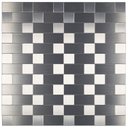 Ver imagem 1 de Pastilha Autocolante de Metal de 30cm x 30cm Rende Glass Mosaic