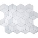 Ver imagem 1 de Pastilha de Metal Autocolante de 29cm X 29cm Rende  Glass Mosaic