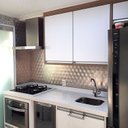 Ver imagem 2 de Pastilha de Metal Autocolante de 29cm x 29cm Rende Glass Mosaic Marrom/Bronze
