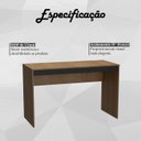 Ver imagem 6 de Escrivaninha e Estante Livreiro para Escritorio B30 Mell Preto Novam