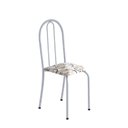 Ver imagem 5 de Conjunto de Mesa Tubular 70x70cm Tampo em Ardósia com 4 Cadeiras Ane B Branco/Arabesco/Mart Pérola/Indiano