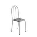 Ver imagem 5 de Conjunto de Mesa Tubular 70x70cm Tampo em Ardósia com 4 Cadeiras Ane B Branco/Paraopeba/Mart Pérola/Indiano