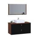 Ver imagem 2 de Conjunto Gabinete de Banheiro Berlim 80 Cm