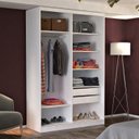 Ver imagem 2 de Guarda Roupa Solteiro 2 Portas de Correr 