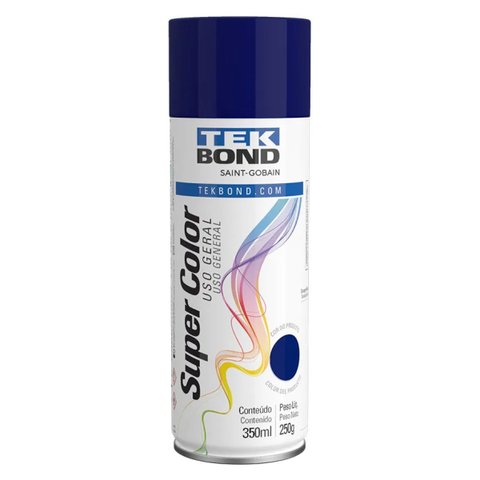 Tinta Aerossol Azul Escuro Uso Geral 350ml/250g