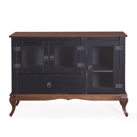 Balcão 3 Portas 1 Gaveta D125 - (preto)