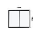 Ver imagem 3 de Janela de Alumínio 100x150cm 2 Folhas Fortline Atlântica