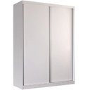 Ver imagem 3 de Guarda Roupa Solteiro 2 Portas de Correr Branco