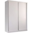 Ver imagem 3 de Guarda Roupa Solteiro 2 Portas de Correr Branco