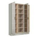 Ver imagem 5 de Cristaleira 150cm 3 Portas com LED e Vidro Reflecta Temperado 100% MDF Fineze Bege/Areia HP
