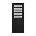 Ver imagem 2 de Porta Basculante Lambril Preto 210x80 Lado Direito
