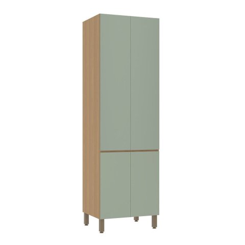 Paneleiro Duplo 70cm 4 Portas Slim Luciane Móveis