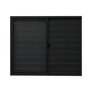 Janela de Alumínio Veneziana 100x120cm 3 Folhas Fortline Atlântica