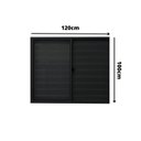 Ver imagem 2 de Janela de Alumínio Veneziana 100x120cm 3 Folhas Fortline Atlântica