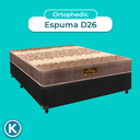 Ver imagem 4 de Conjunto Cama Box Preto Casal + Colchão D26 Ortophedic Sankonfort