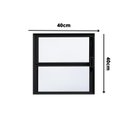 Ver imagem 3 de Janela de Alumínio Basculante 40x40cm Fortline Atlântica