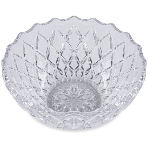 Jogo 6 Bowls Vidro 220ml Diamond em Casa Tem