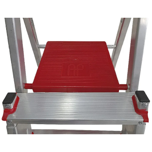 Escada de Alumínio 4 Degraus Duplos Prática Art Factory