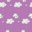 Ver imagem 2 de Papel de Parede Infantil - Unicórnios 2 Arte Destaque 2 Metros
