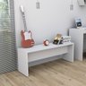 Banco para Mesa de Jantar 115cm Mdp Liv 3600 Branco - Appunto - 4