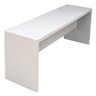 Banco para Mesa de Jantar 115cm Mdp Liv 3600 Branco - Appunto - 1