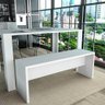 Banco para Mesa de Jantar 115cm Mdp Liv 3600 Branco - Appunto - 2