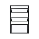 Ver imagem 1 de Janela de Alumínio Basculante 60x40cm Fortline Atlântica