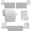 Ver imagem 2 de Kit de Acessórios para Banheiro Branco 4pcs F.master Slim Df