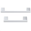 Ver imagem 3 de Kit de Acessórios para Banheiro Branco 4pcs F.master Slim Df