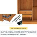 Ver imagem 6 de Guarda Roupa com Espelho 3 Portas 240cm Somalia Espresso Móveis