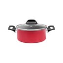 Ver imagem 3 de Conjunto de Panelas Antiaderente Brinox Anis Vermelho Borgonha 5 peças