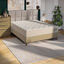 Ver imagem 1 de Colchão para Cama de Casal de Molas Ensacadas Macio D-24 138x188x27cm Nuvia